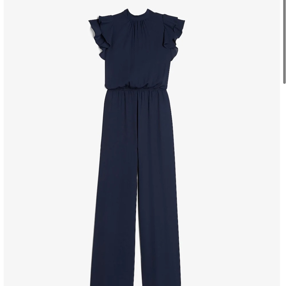 Express navy jumpsuit